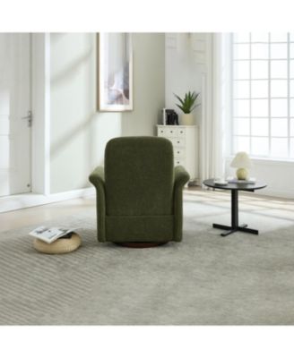 Swivel Barrel Accent Chair