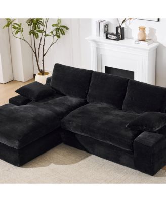 99" Modular Sectional Sofa Set, Modern Minimalist Couch, Sleeper