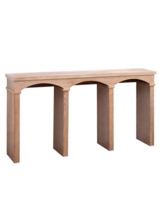 Rustic Archway Console Table - 60" Entryway/Sofa Table