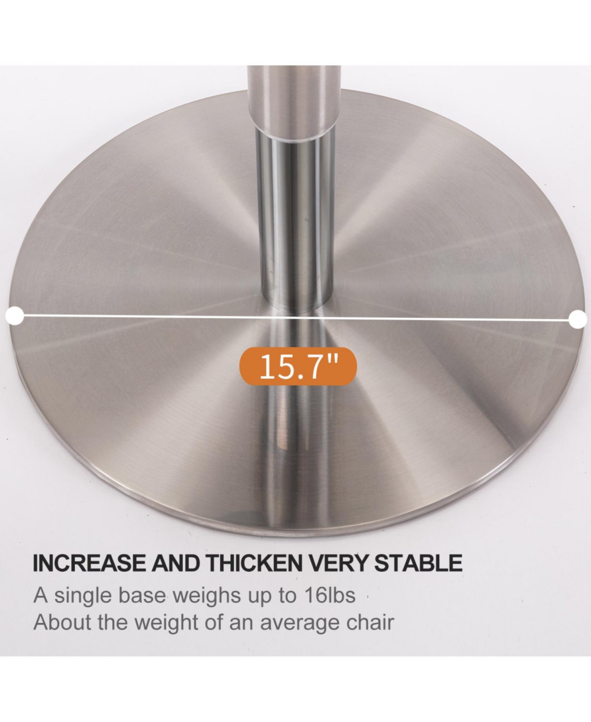 Streamdale Furniture Titanium Leather Bar Stool, Swivel Adjustable Height