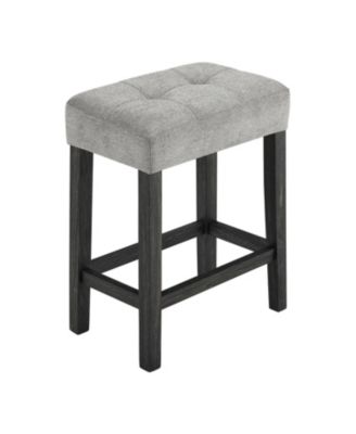 Industrial Bar Table Set with Power Outlet