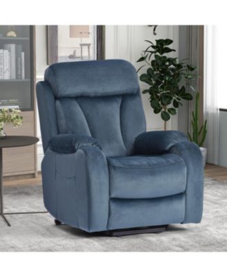 Electric Power Lift Chair, Remote Control Recliner, Fabric Sofa for Elderly