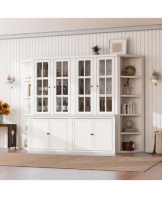  Retro Display Cabinets & Bookshelves Wall Unit