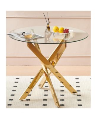 Mid-Century Glass Top Dining Set