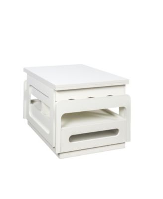 3-in-1 Deformed Coffee Table with Storage