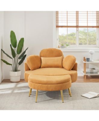 61" Small Sofa with End Table - Apartment/Balcony