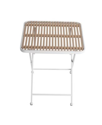 Folding Square Table - Indoor/Outdoor, Metal Legs