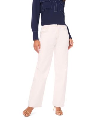 Women's Curved Seam Straight Jeans