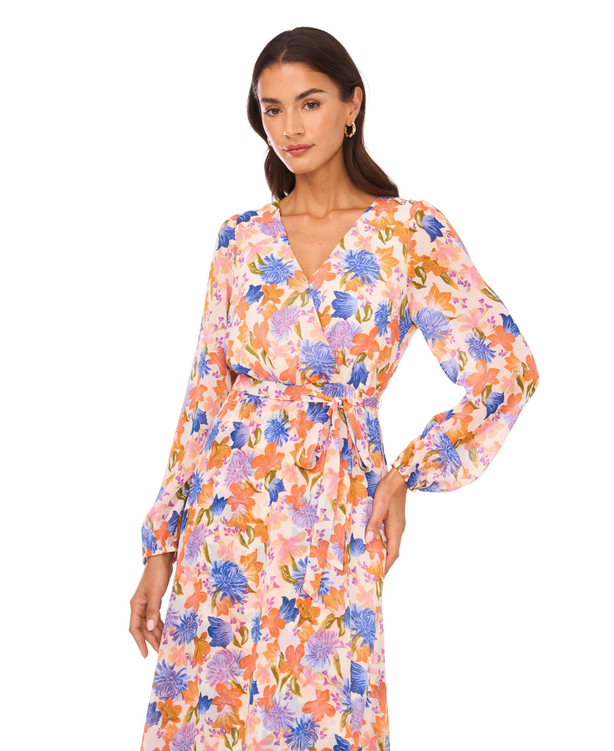 Vince Camuto Women's V-Neck Maxi Dress