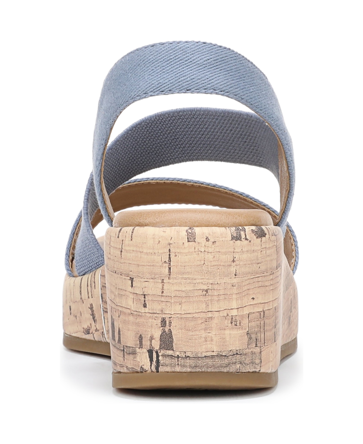 LifeStride Women's Odette Square Open Toe Wedge Sandals