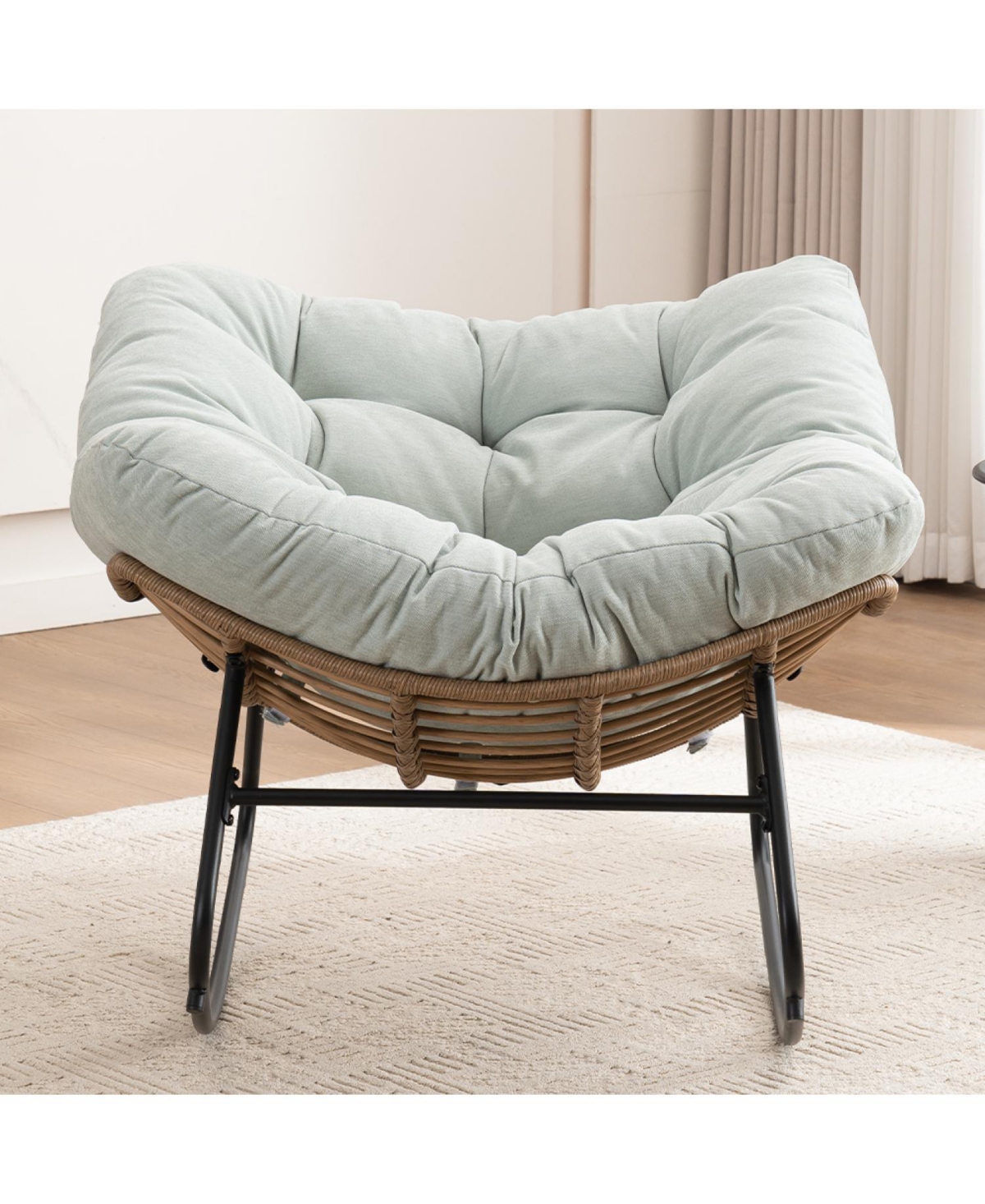 Streamdale Furniture Chenille Rocking Accent Chair