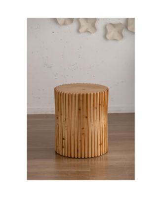 Retro Cylindrical Coffee Table Set (Textured)