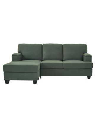 Streamdale 86" L-Shaped Sectional Sofa with Ottoman