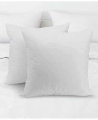 Feather Decorative Pillow, 18" x 18"