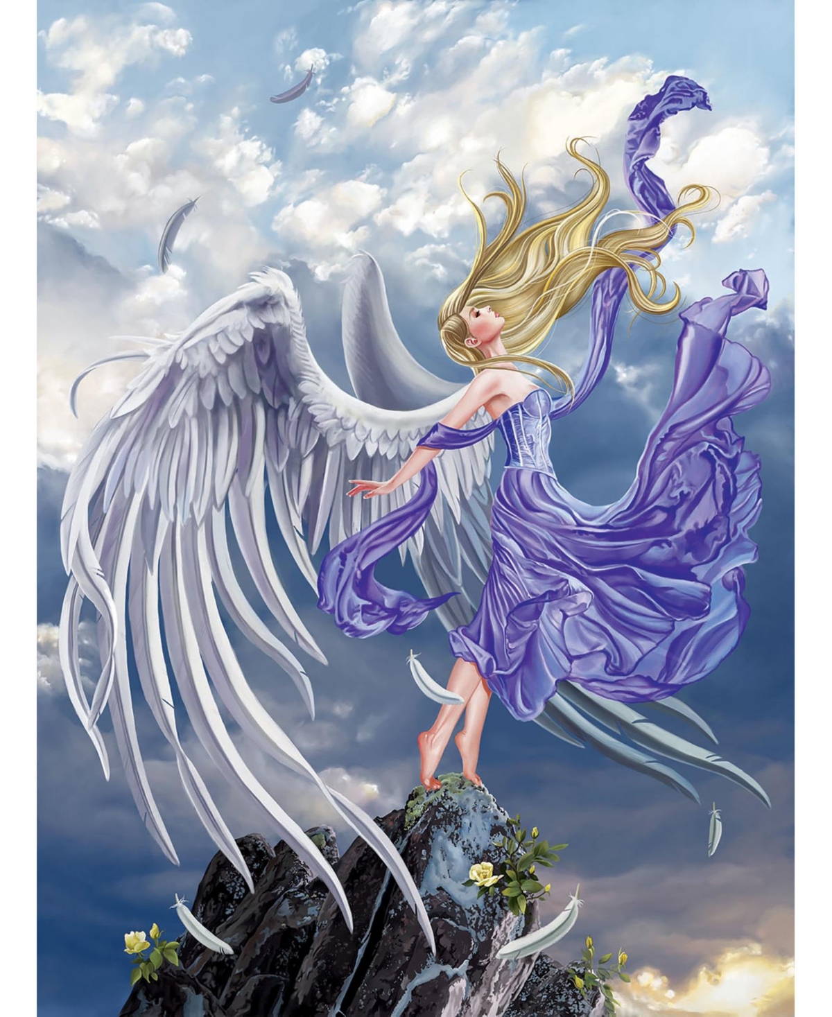 SunsOut Divine Blue 1000 piece Jigsaw Puzzle for Adults