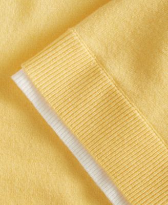 Women's Short-Sleeve Tipped Polo Sweater