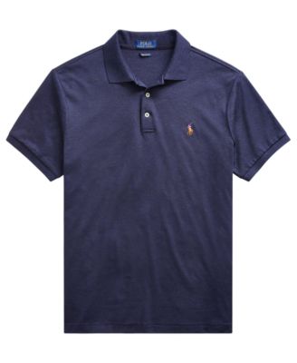Men's Custom Slim Fit Soft Cotton Polo Shirt