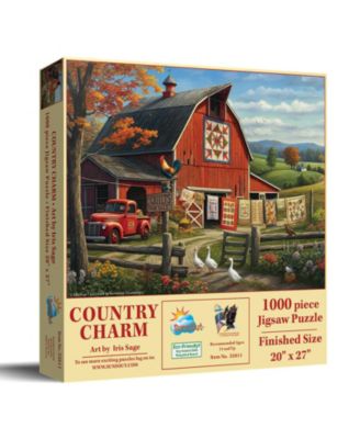 Country Charm 1000 piece Jigsaw Puzzle for Adults