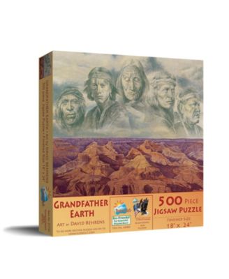 Grandfather Earth 500 piece Jigsaw Puzzle for Adults