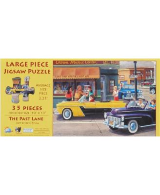 The Past Lane 35 piece Jigsaw Puzzle for Adults