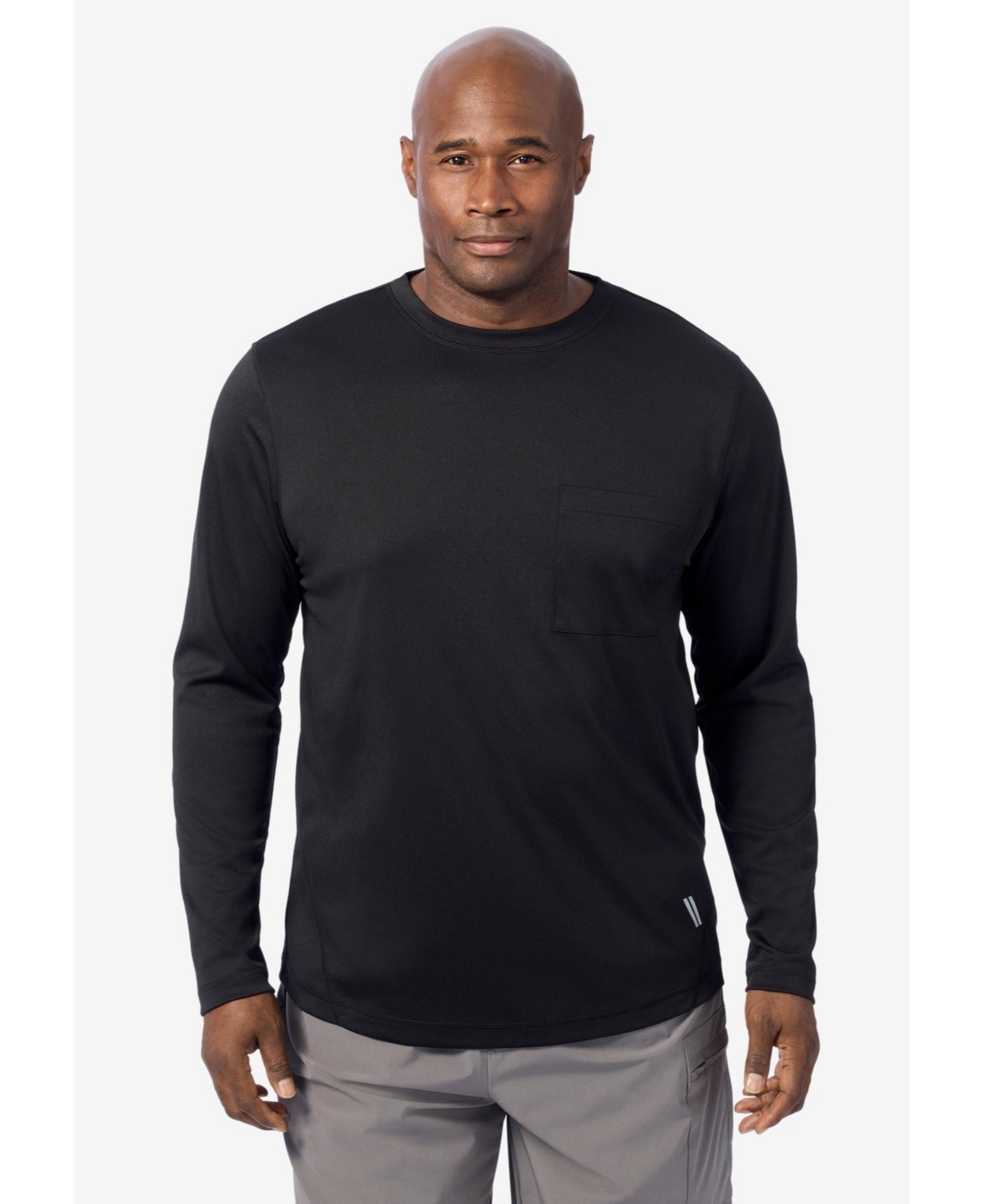 KingSize Big & Tall Long-Sleeve Wicking Top