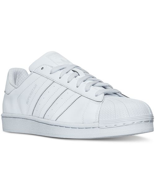 Adidas Men S Superstar Mono Casual Sneakers From Finish Line