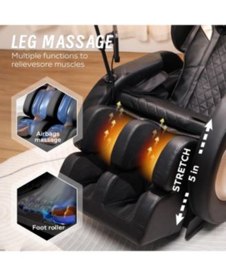  Massage Chair Recliner with Zero Gravity with Full Body Air Pressure