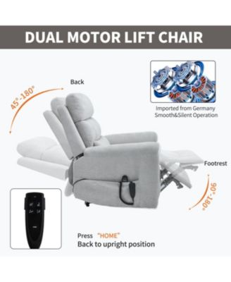 Power Lift Recliner, 350 LBS, Massage & Heat