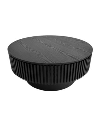 31.5" Round Coffee Table - Black