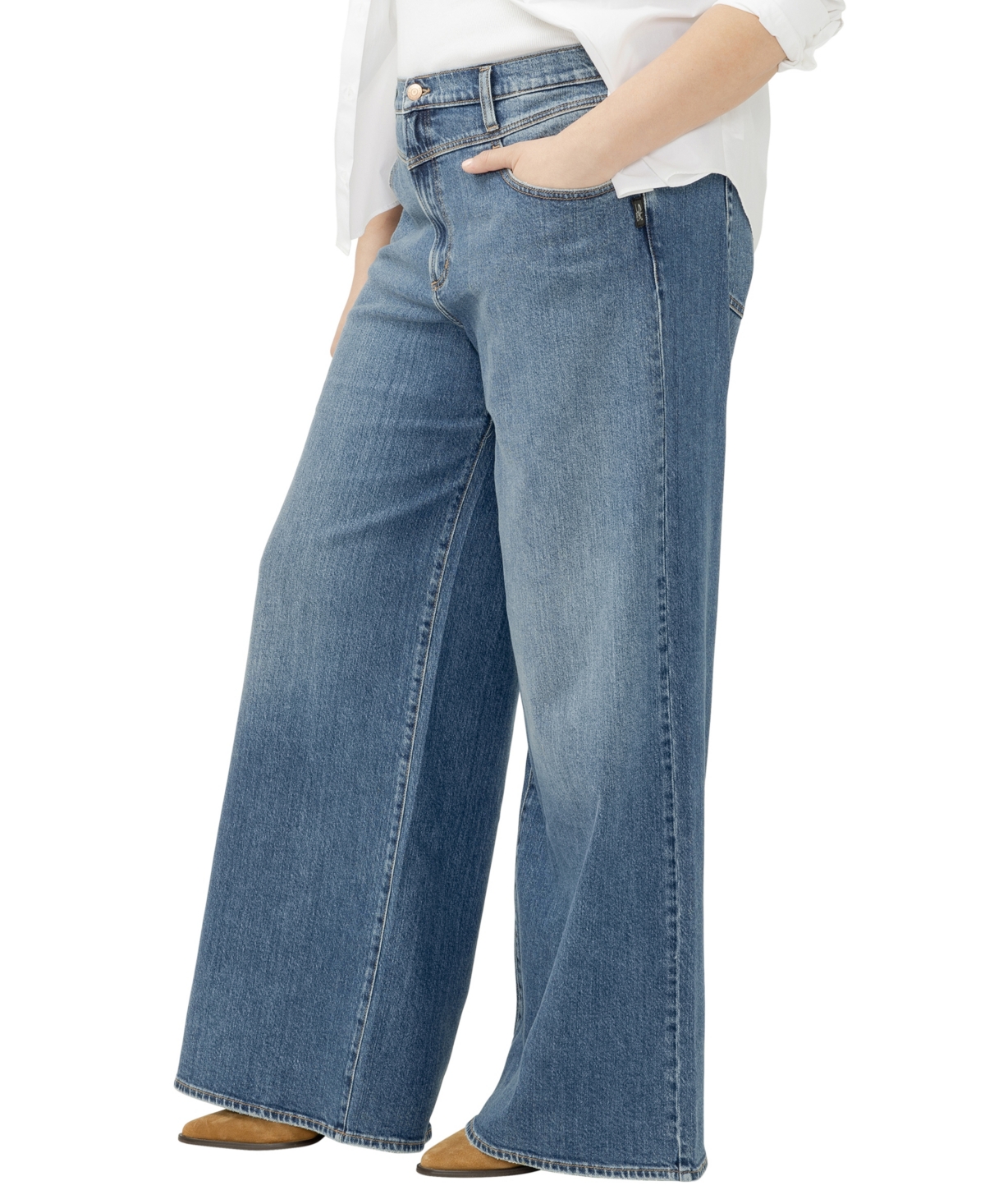Silver Jeans Co. Plus Ultra Wide Leg High Rise