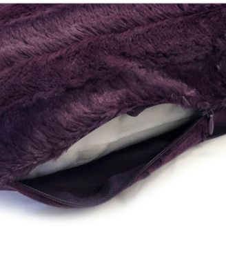 Faux-Fur 2-Pack Decorative Pillows, 20" x 20"