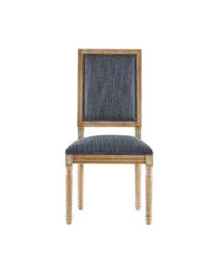 French Country Cane Back Dining Chairs Set