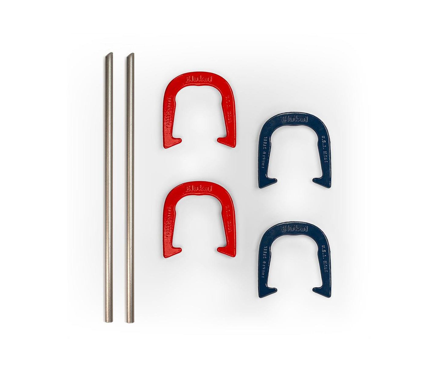 Детские игрушки Elakai Outlander Forged Steel Horseshoe Game Set For 2-4 Players, Ages 13+, цвет: Разноцветный — фото 2