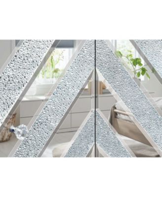 Sparkling Mirrored TV Stand for 65" TVs