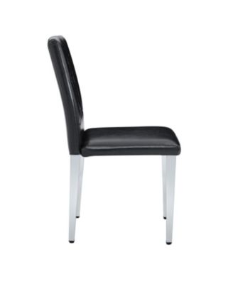 PU Dining Chairs, Legs (4-Pack)