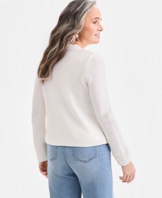 Women's Textured Cardigan Sweater