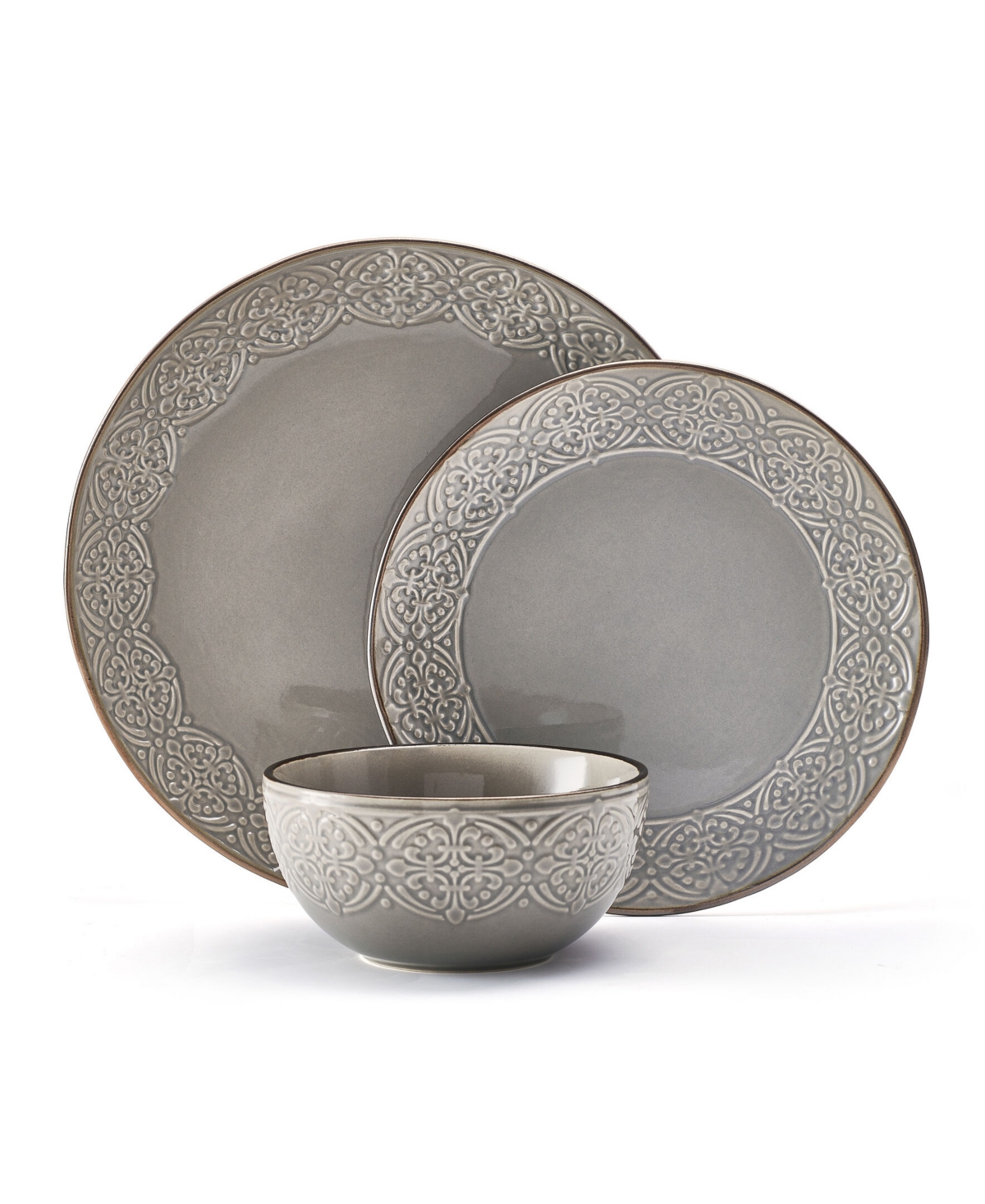 Pfaltzgraff Emma 12-Pc Dinnerware Set, Service for 4