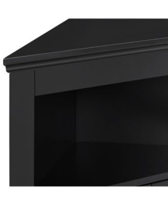 Corner Cabinet with Doors & Shelves