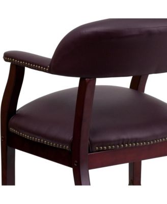 Conference Chair with Accent Nail Trim and Casters