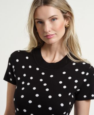 Women's Polka Dot Flare Dress