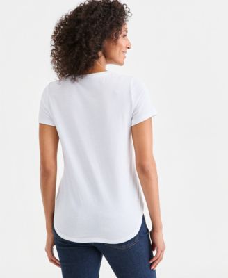 Women's Graphic Short-Sleeve Crewneck T-Shirt