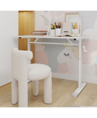 + Adjustable Height + Wood/Metal (if applicable) + Compact Design + Study Desk