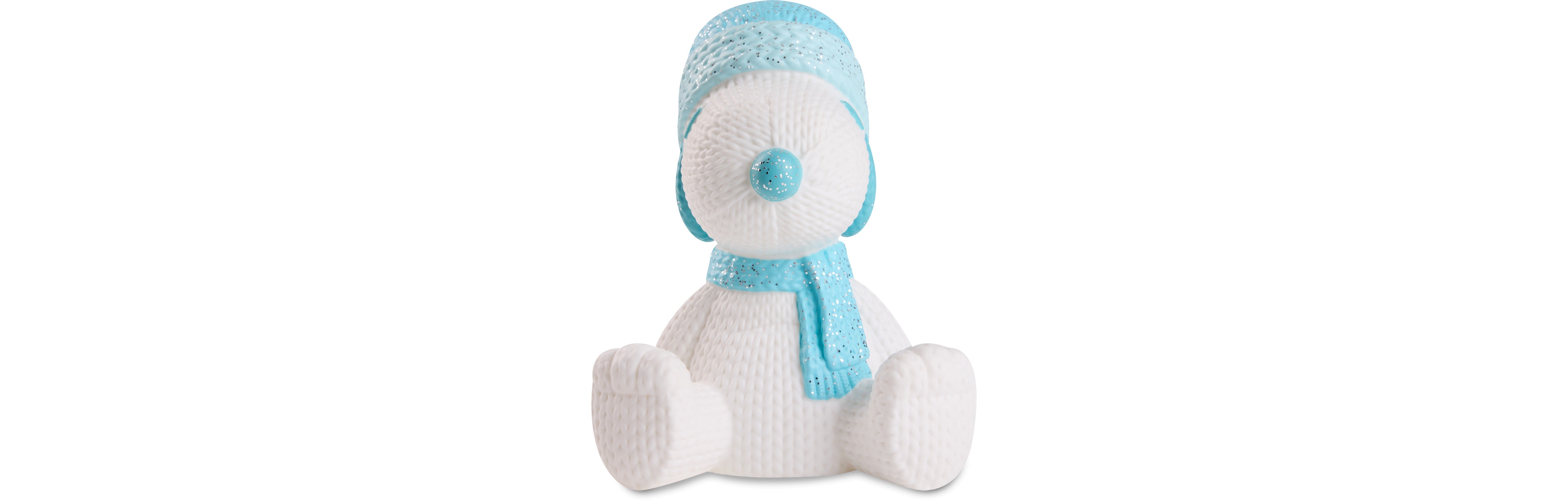 Handmade By Robots Peanuts Snoopy #407 Glitter Christmas Limited Edition Collectible Vinyl Figure, 14 Years & Up