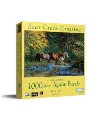 Bear Creek Crossing 1000 piece Jigsaw Puzzle for Adults