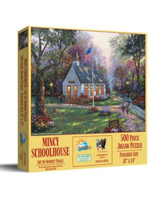Mincy Schoolhouse 500 piece Jigsaw Puzzle for Adults