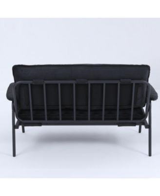 53" Black Sofa - Small Apartment Living