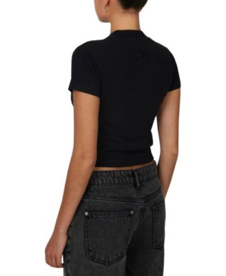 Women's Emblem Slub Baby T-shirt