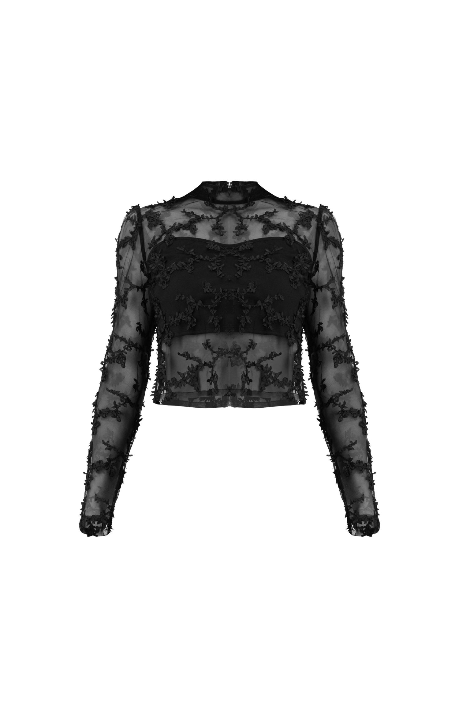 Women's Textured Straight Blouse