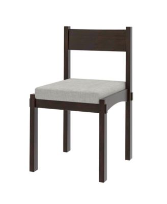 | 7-Piece | Wood & Upholstered | Espresso Finish | Dining Set (Table & 6 Chairs)