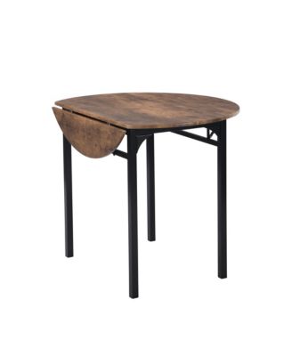  3-Piece Dining Set with Drop Leaf and 2 Chairs